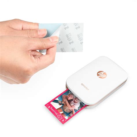 Hp Sprocket Photo Printer White Amazon Co Uk Computers Accessories