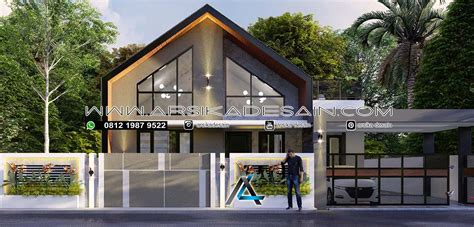 Desain Rumah X Meter Pemilik Ibu Dahliya Jakarta Arsika