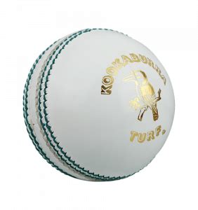 Kookaburra Turf Cricket Ball | Kookaburra White 156g Cricket Balls