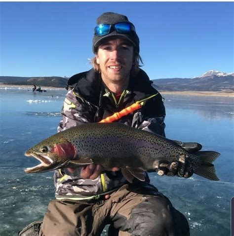 Ice Fishing Trophytrout At Antero Reservoir Big Eds 970 389 1720