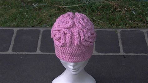 Ravelry: Brain Beanie/Hat pattern by Crochet with Clare