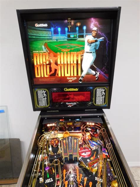 Sold Gottlieb Frank Thomas Big Hurt Pinball Restorations