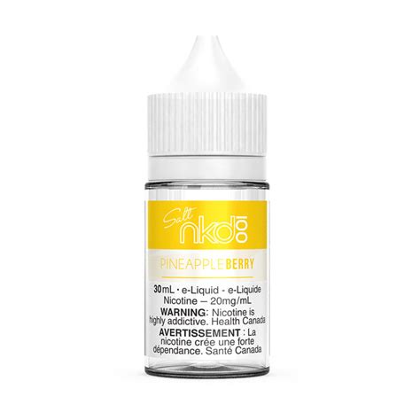 Pineapple Berry SALT Naked 100 E Liquid 30mL VapeLoft