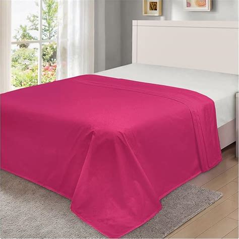 GC GAVENO CAVAILIA Parure De Lit Unie En Losanges Lot De 2 Draps Plats