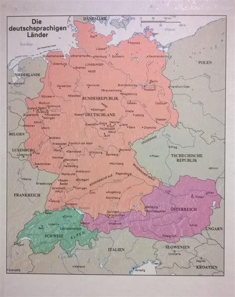 Textbook map of the German-speaking countries by JJohnson1701 on DeviantArt