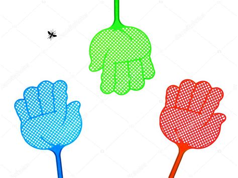 Fly Swat Stock Illustration by ©kitchbain #9720200