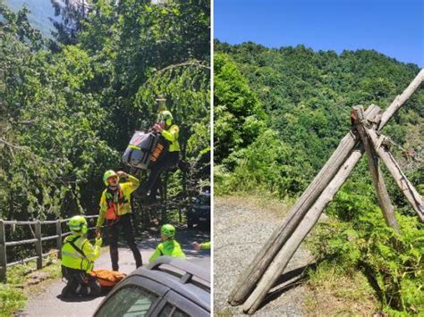 Valle Anzasca Resta Incastrata Alla Teleferica Per I Bagagli