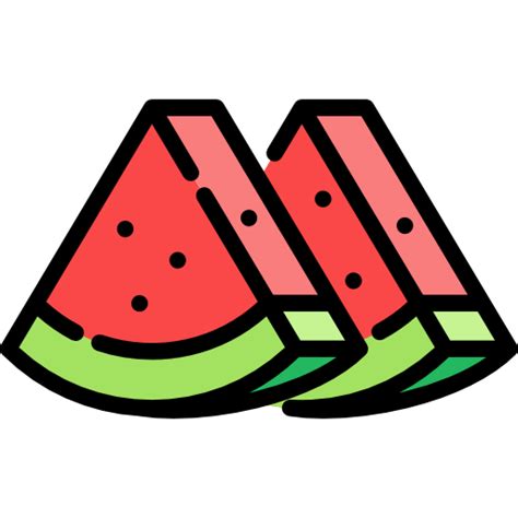 Watermelon Special Lineal Color Icon