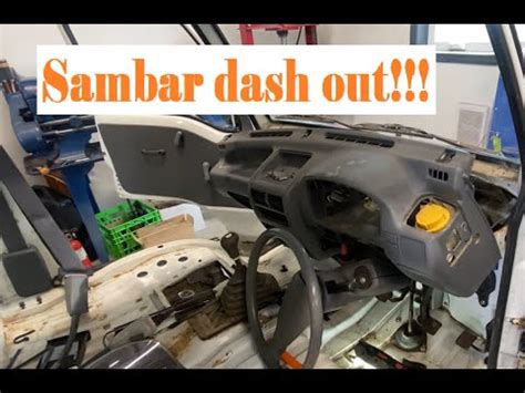 Subaru Sambar Rescue Part Remove Dash And Replace Fan Resistor