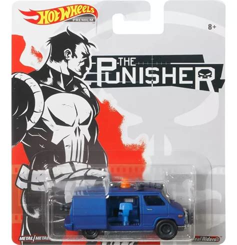 Hot Wheels Premium Marvel Punisher Van Colección Funto MercadoLibre