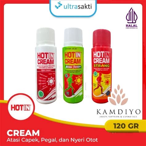 Jual Hotin Cream 120gr Hot In Cream Shopee Indonesia