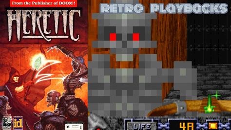 Heretic 1994 Pc Classic Gaming Youtube