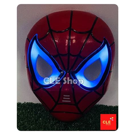 Jual Mainan Anak Topeng Spiderman Nyala suara | Shopee Indonesia