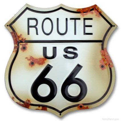 Image Result For Disney Cars Route 66 Sign Retro Tin Signs Vintage