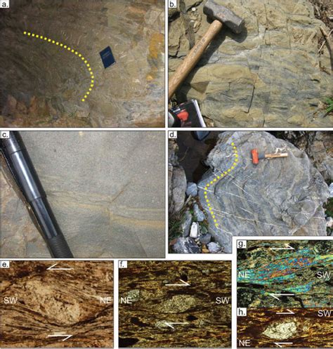 Details Of Representative Outcrops And Thin Sections Described In The