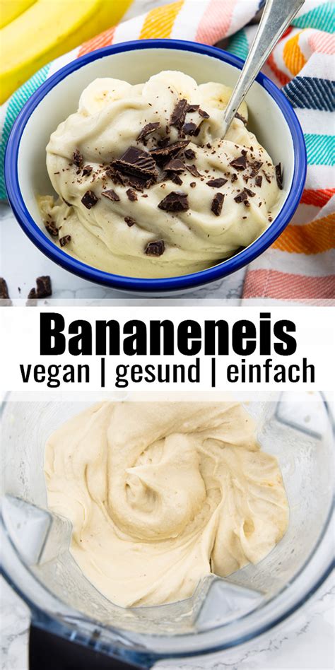 Bananeneis Nicecream Vegan Heaven