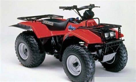 1987 1995 Suzuki LT 4WD QuadRunner 250 ATV Service Manual On A CD For Sale