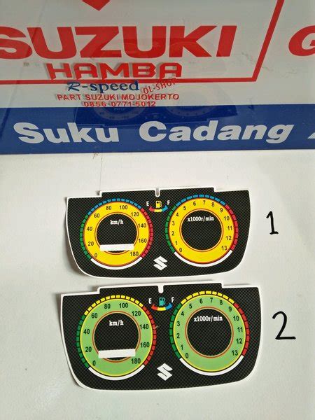 Jual List Tempelan Sticker Speedometer Suzuki Satria Hiu Lscm Malaysia