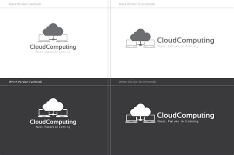 Cloud Computing Logo By Digital-Artist | TheHungryJPEG