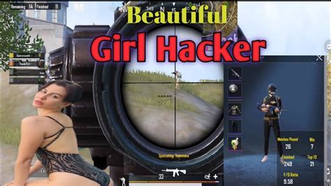 🚫beautiful Girl Hacker In Bgmi🚫 Hacker In Bgmi ️ New Season Highest