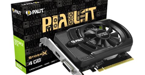Palit GeForce GTX 1650 edition 4G GDDR5 - NE51650T1BG1-1171D
