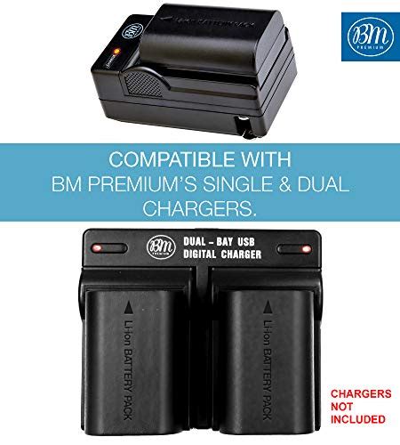 BM Premium 3 Pack Of LP E6N High Capacity Batteries For Canon EOS R