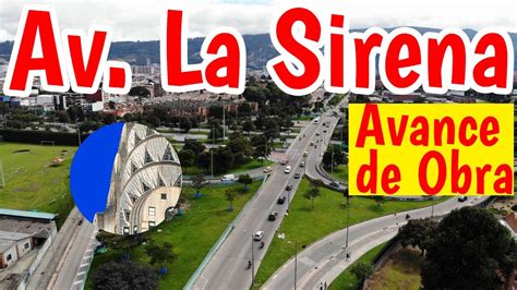 Avenida La Sirena Calle 153 Obra de Valorización a completarse por fin