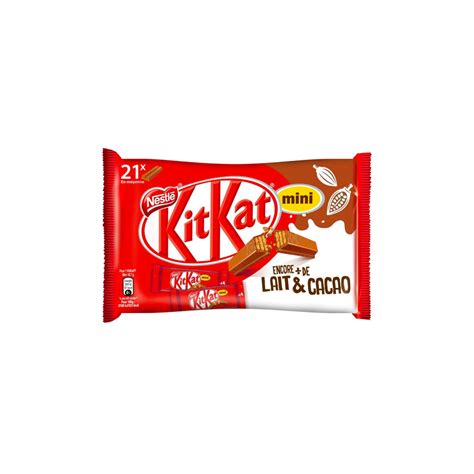 Kit Kat Mini 350g Barres Chezvousre Shopping Et Courses En Ligne