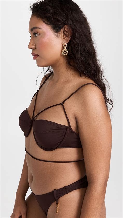 Jacquemus Le Haut De Maillot Signature Bikini Top Shopbop