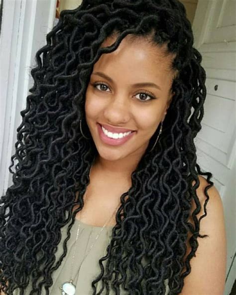 30 Goddess Locs Crochet Hairstyles Fashion Style