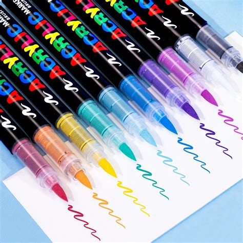 1 шт., цветные акриловые ручки для рисования | AliExpress