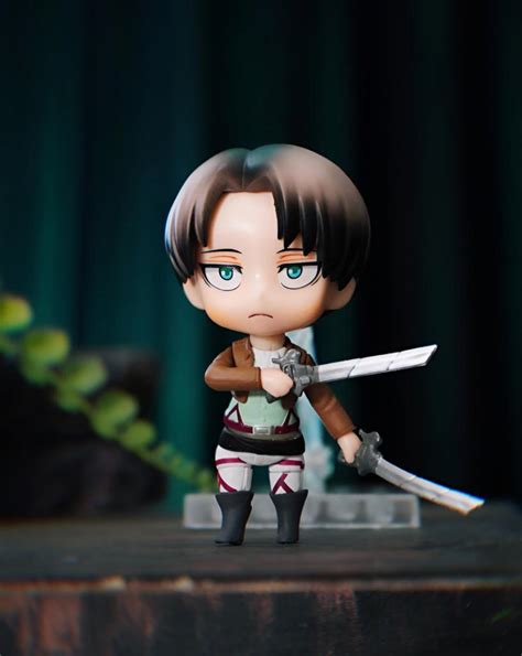 Action Figure Levi Ackerman Ataque Dos Titans Attack On Titan Shingeki