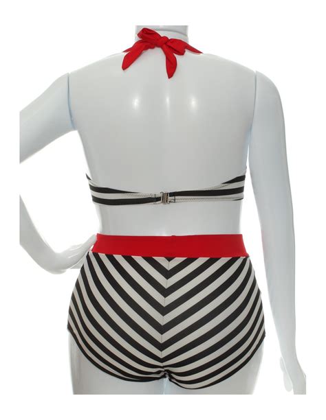 Modera Moda Praia Biqu Ni Retr Hot Pants Preto B