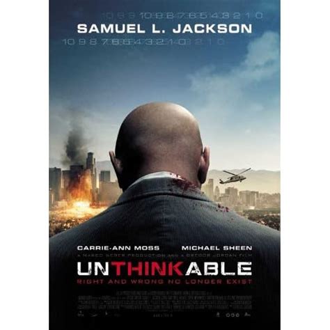 Amazon.com: Unthinkable Movie Poster (11 x 17 Inches - 28cm x 44cm ...