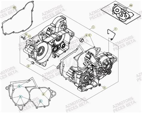 Carter Moteur Pi Ces Beta Neuves Pieces Beta Rr Xtrainer T