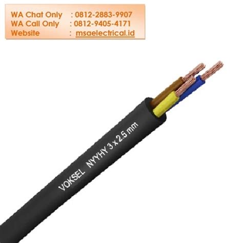 Jual Kabel NYYHY Voksel 3 X 2 5 Mm Surabaya Menara Sinar Agung