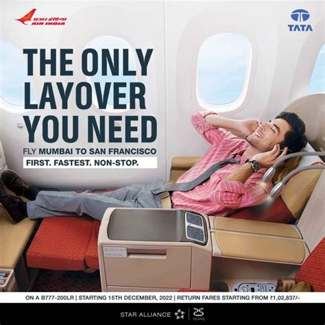 Air India Launches Maiden Non Stop Mumbai San Francisco Flight To