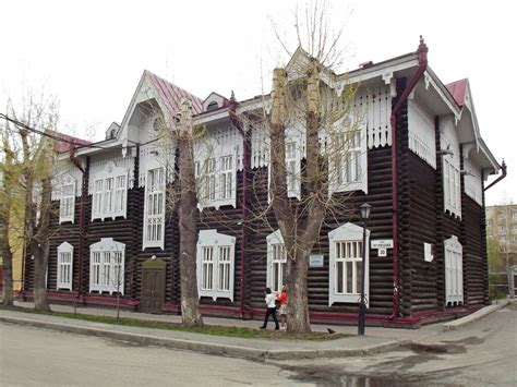 Томск. Велосипедная прогулка по городу. Архитектура ...