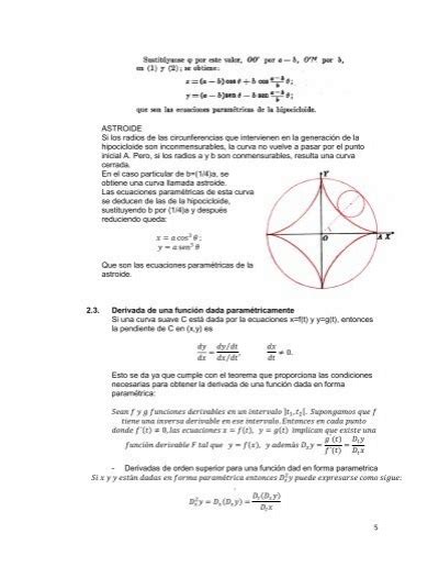 Curvas Planas Ecuaciones Paramétricas Y Coordenadas Polares