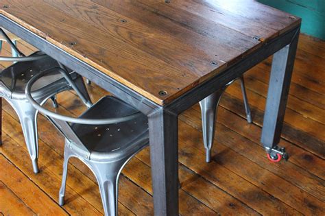 Weaver Family: Our DIY Industrial Dining Table