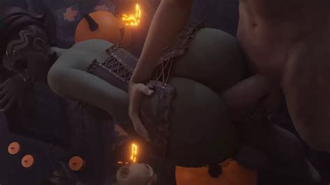Halloween Sombra Bent Over And Fucked In The Ass Cartoon Porn Feat The Industrialist XHamster
