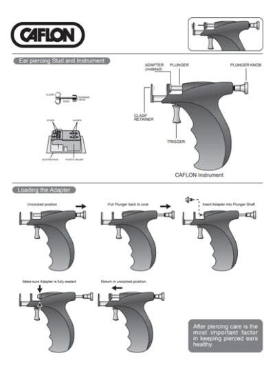 Piercing Procedure Caflon Ear Piercing