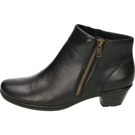 Best Black Ankle Boots with Low Heel for Women