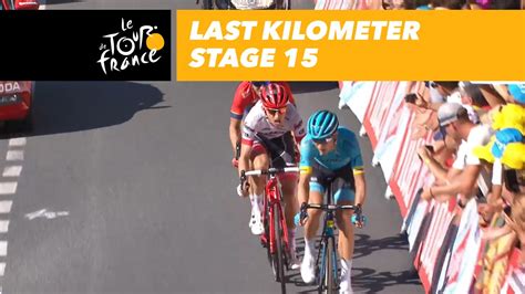 Last Kilometer Flamme Rouge Tape Stage Tour De France