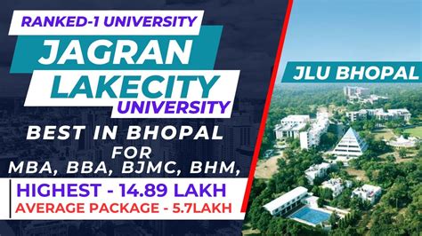 Jlu University Bhopal Review Jagran Lakecity University Ranking