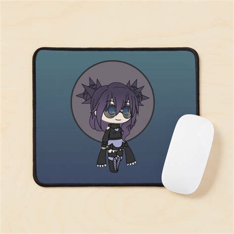 Cute Gacha Girl Kira Pastel Goth Chibi Girl Mouse Pad By Pignpix