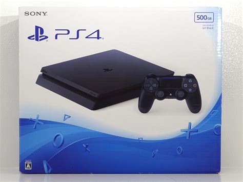 Yahooオークション 中古 Playstation4 本体 ジェット・ブラック 50