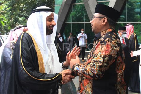 Menag Terima Kunjungan Menteri Haji Dan Umrah Arab Saudi Antara Foto