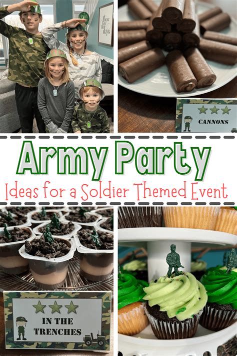 Army Themed Birthday Army Birthday Parties Th Birthday Party Ideas