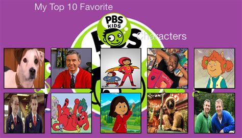 My Top 10 Favorite PBS Kids Characters by TheDauphine on DeviantArt